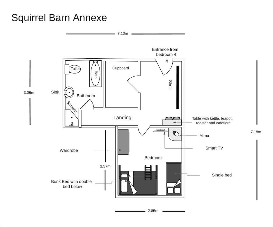 Willa Squirrel Barn Milwich Zewnętrze zdjęcie
